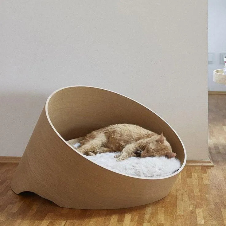 Un panier pour chat original