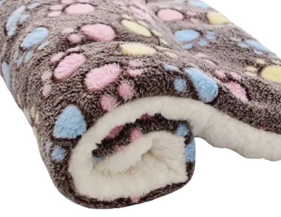 Coussin pour chat a motif bulles