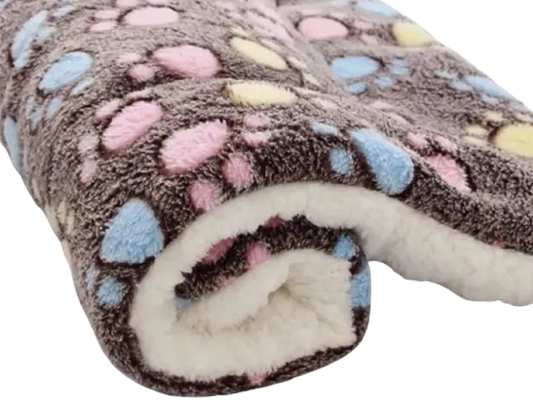 Coussin pour chat a motif bulles