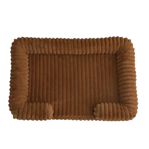 Coussin chat orthopédique fermé waterproof marron