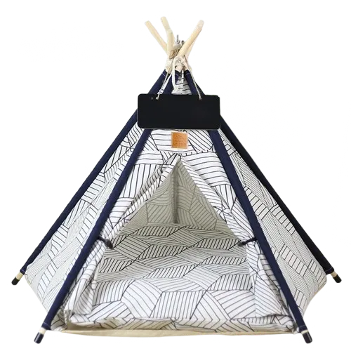 Grand tipi pour chat mosaïque