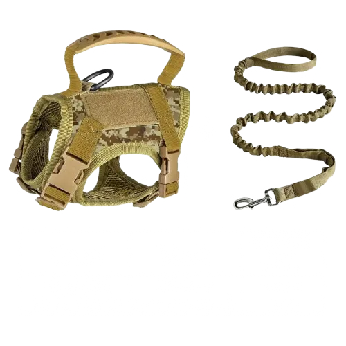 Harnais chat couleur camouflage