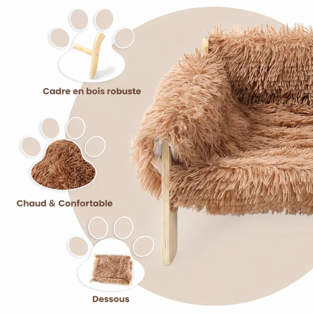 Information canapé chat marron