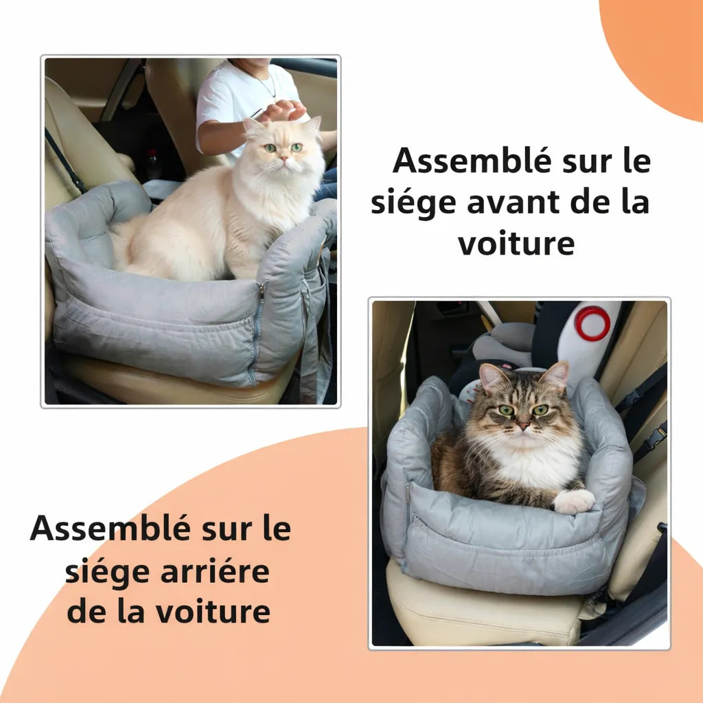 Informations panier transport chat voiture