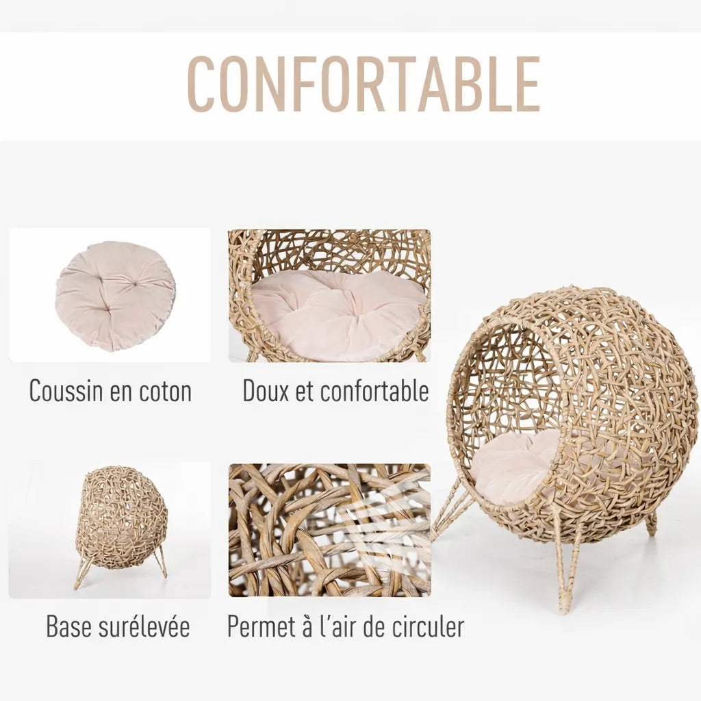 Infos matière panier rotin