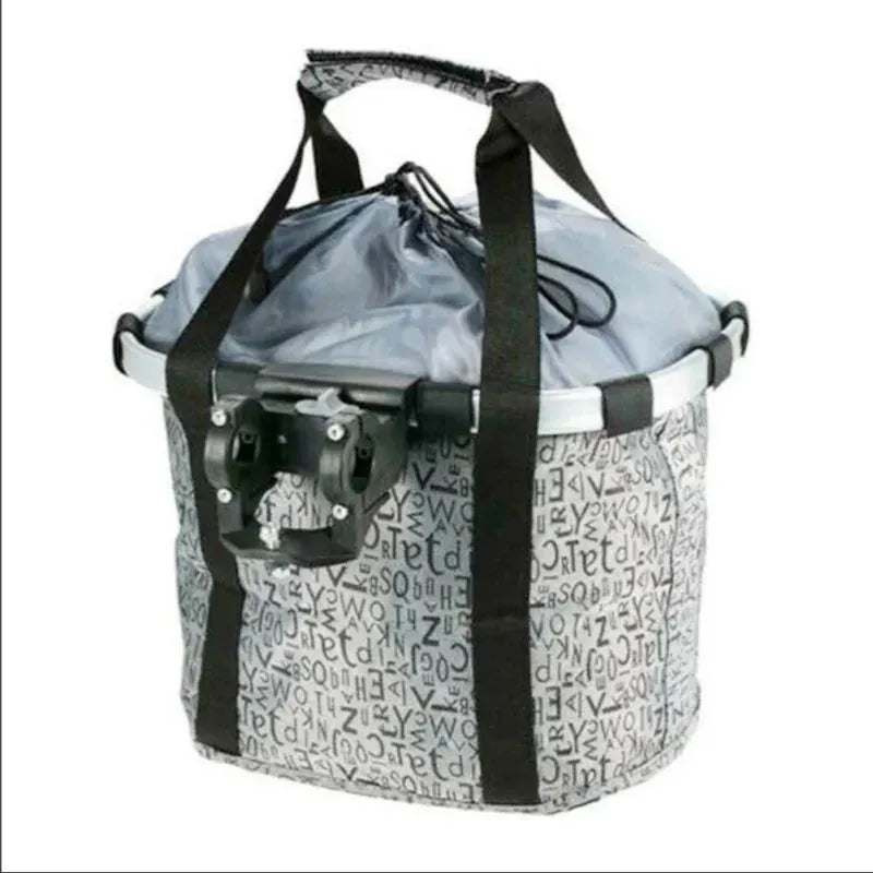 Panier chat sac cabas gris