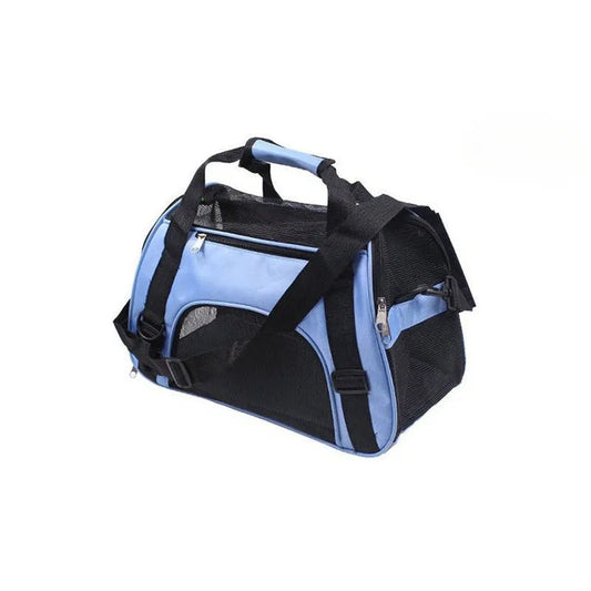 Panier transport chat format sac de transport couleur bleu
