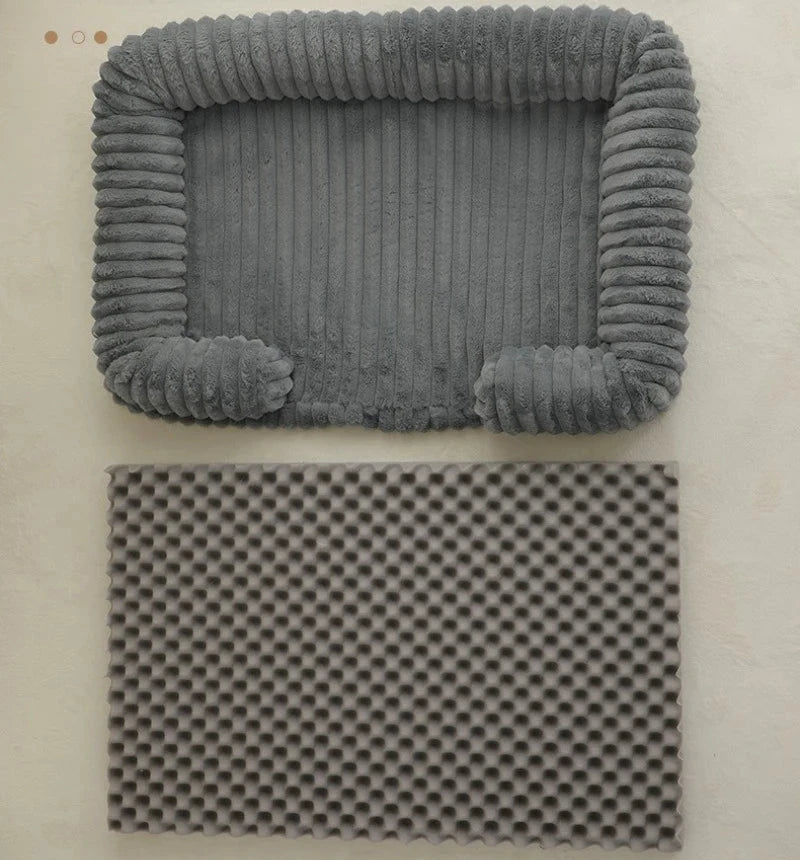 Présentation coussin orthopédique gris