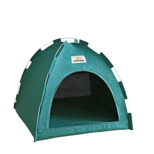 Tente pour chat bleu