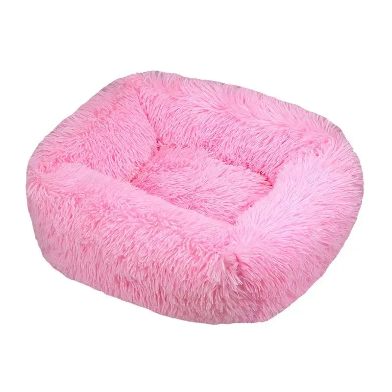 Coussin chat ovale Rose