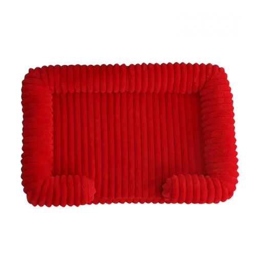 coussin orthopédique fermé waterproof rouge