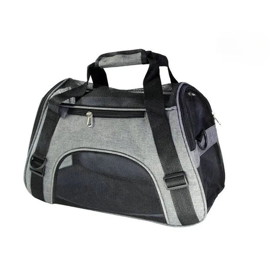 panier chat format sac de sport de couleur gris